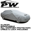 PEW900004, 5 Layer all weather car cover, XL-16ft to 17.5ft