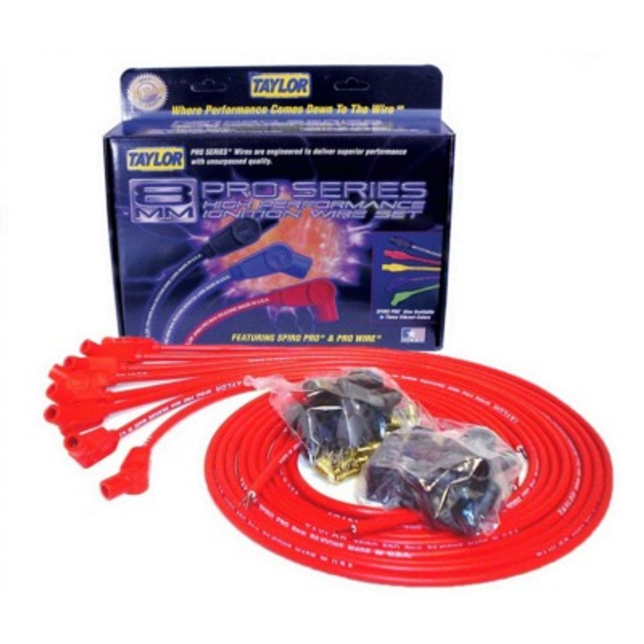 TAY73253, 8MM RED SPIRO-PRO WIRES