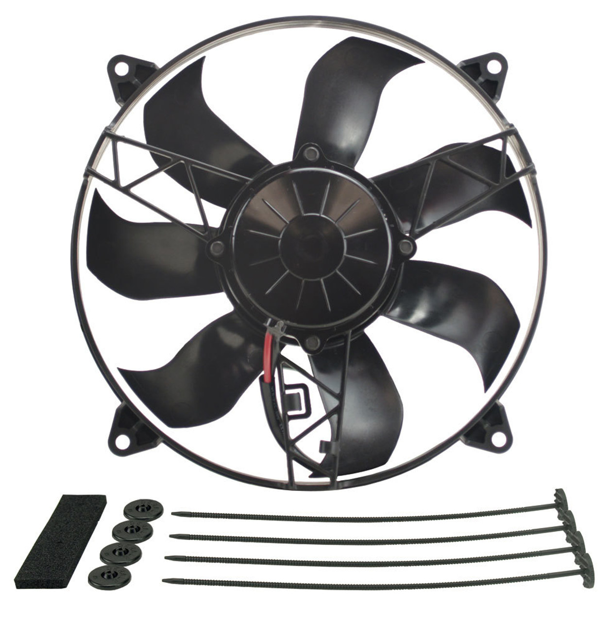 DER16918, 12IN HIGH OUTPUT RAD FAN SINGLE PULLER