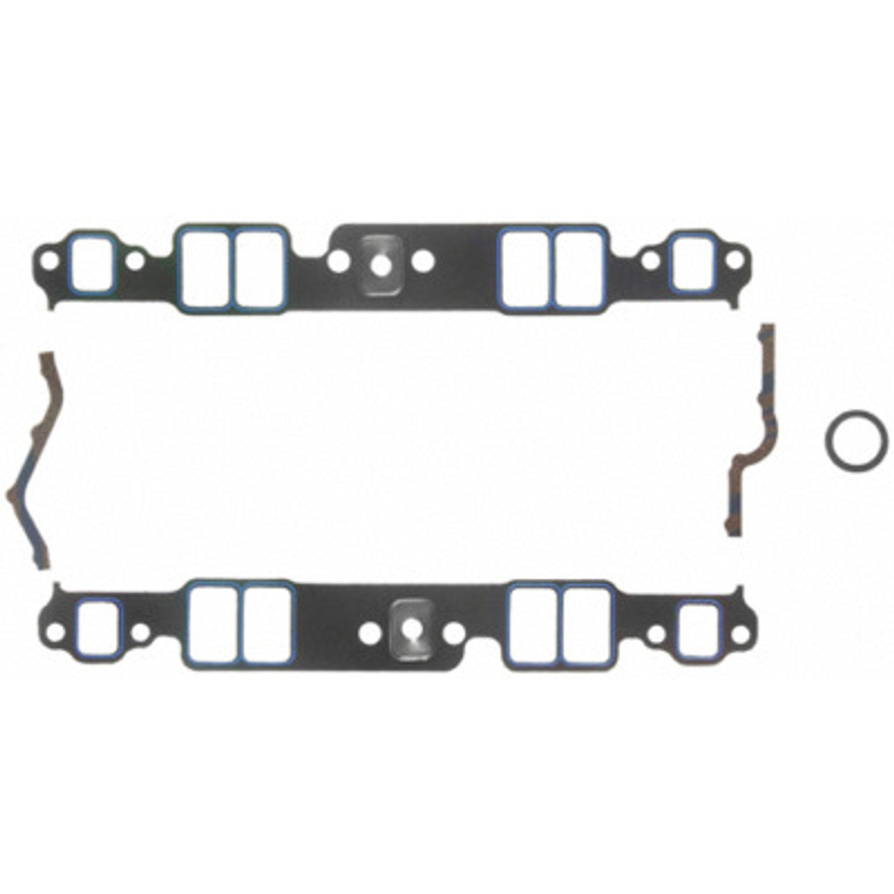 FEL1256, SB CHEVY INTAKE GASKETS  STOCK PORT GASKETS