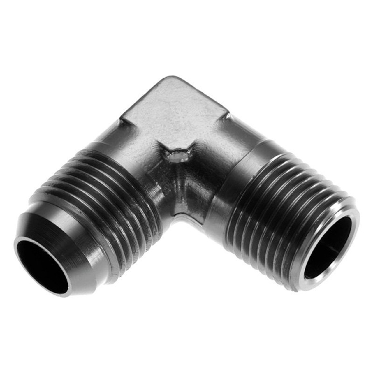 RHP822-03-02-2, AN to NPT Adapter  -03 90 degree male adapter to -02 (1/8")