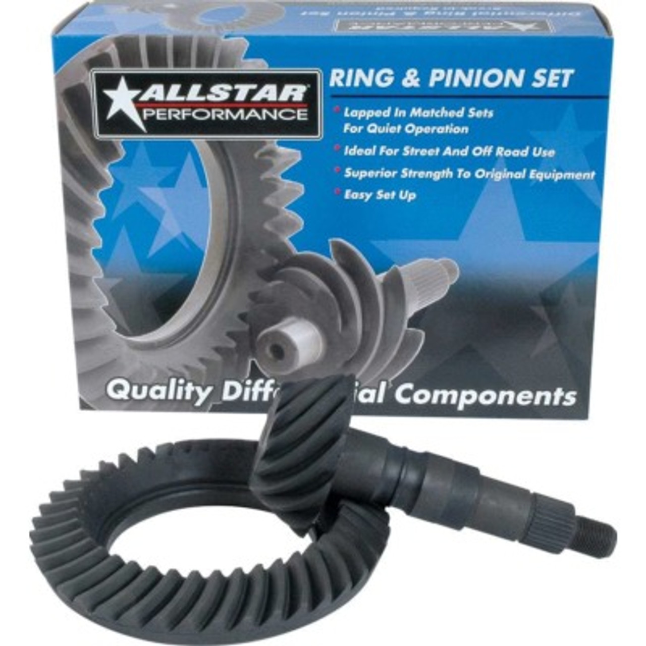 ALL70016, RING &amp; PINION FORD 9IN 4.11