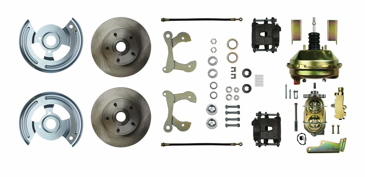 RSDFSC55DCC, 55-57 CHEVY FRONT DISC BRAKE CONVERSION