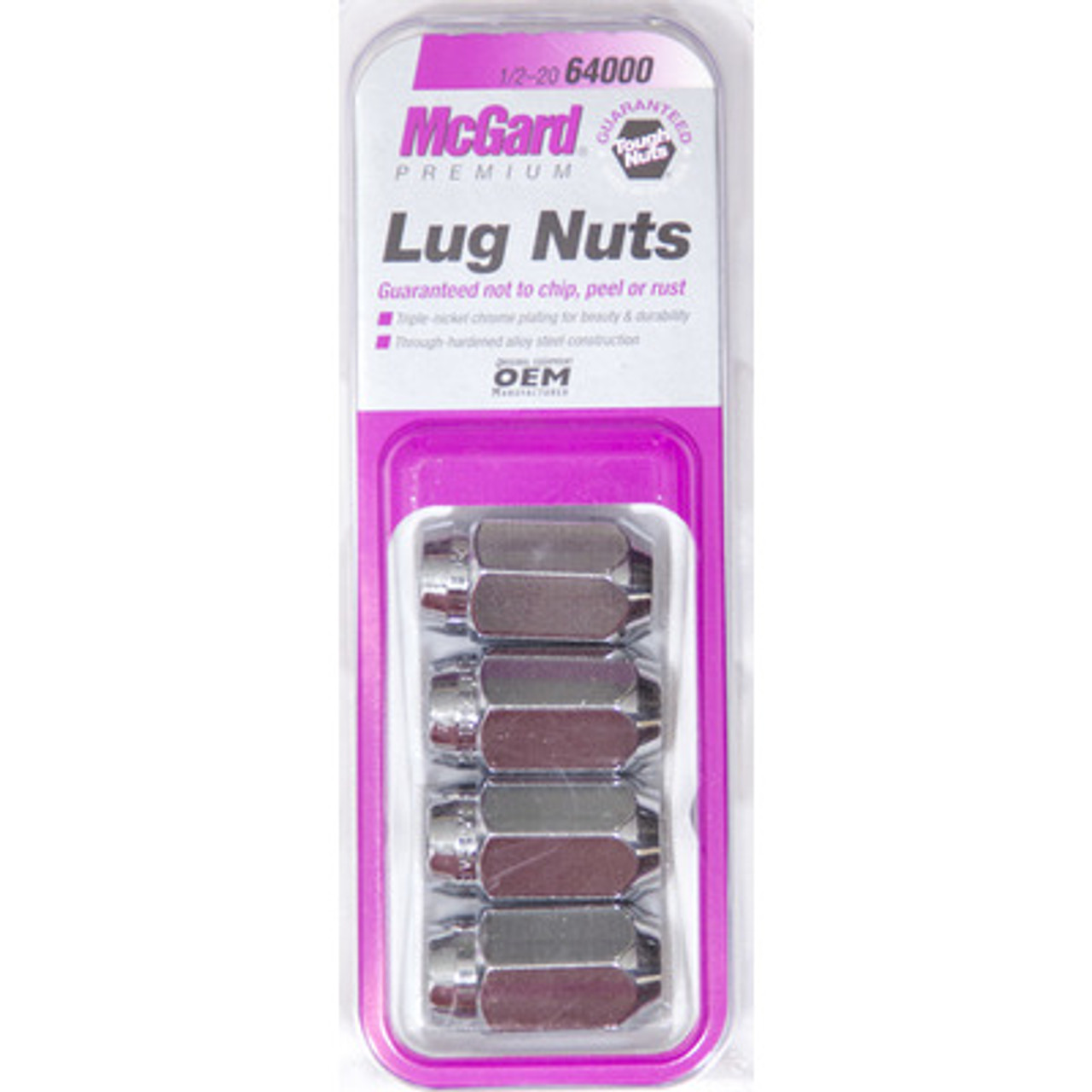 MCG64000, LUG NUT 1/2 CONICAL SEAT  -4