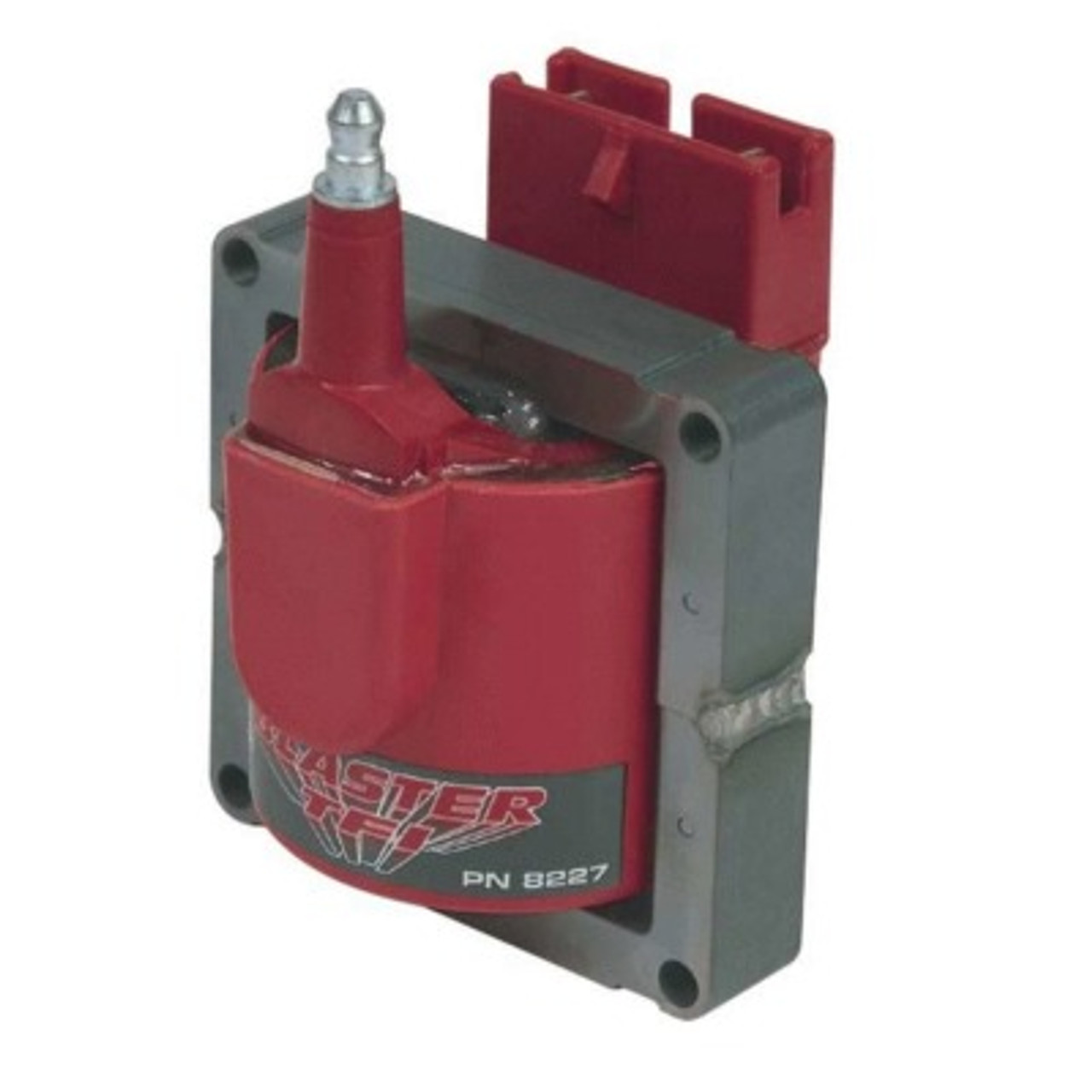 Ignition Coil, Blaster Ford TFI, E-Core, 0.680 ohm, Male HEI, 44000V, Red, Ford TFI, Each