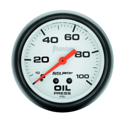 ATM5821, 2-5/8IN PHANTOM OIL PRESSURE GAUGE 0-100PSI
