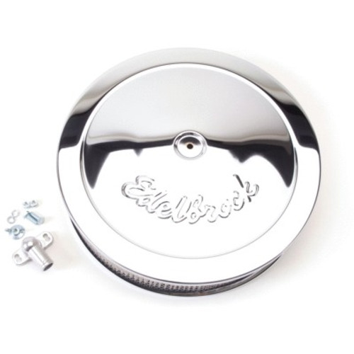 EDE1221, EDELBROCK,Air Cleaner Assembly, Pro-Flo, 14 in Round, 3-3/4 in Tall EDE1221, EDELBROCK,Air Cleaner Assembly, Pro-Flo, 14 in Round, 3-3/4 in Tall