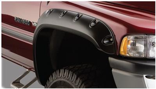 BUS50029-02, Fender Flare; Pocket Style (R); 3 Inch Tire Coverage; Matte Bla