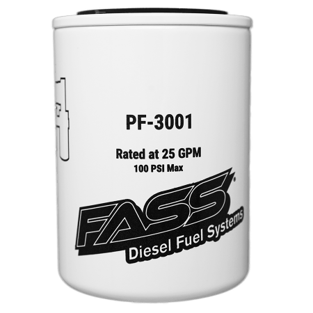 FSSPF-3001, FASS Diesel Fuel Systems PF-3001 Particulate Filter