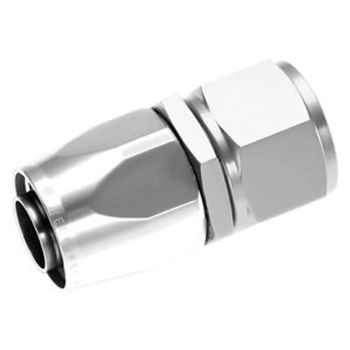 RHP1000-10-5, Hose End  -10 straight female aluminum hose end - clear