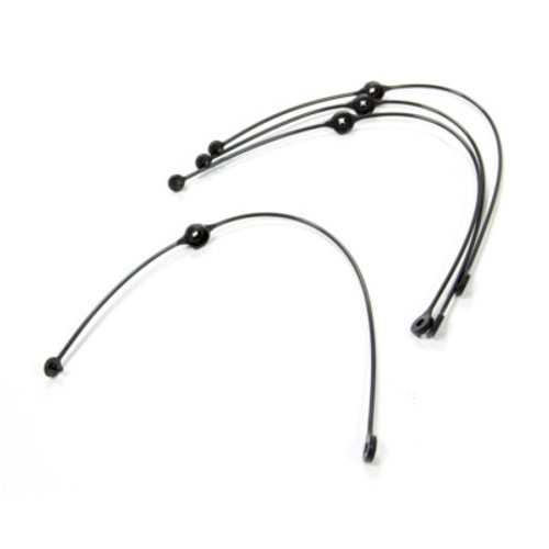 ALL18468, NYLON LANYARDS 4PK