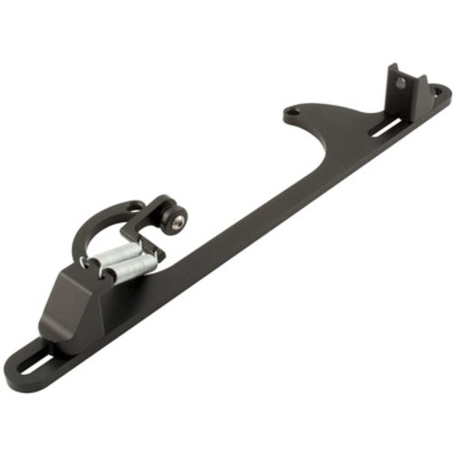 ALL54215, THROTTLE BRACKET LOKAR BLACK 4150/EDELBROCK