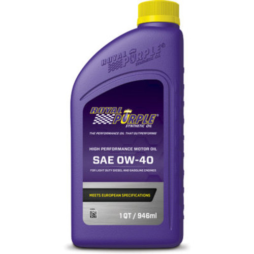 ROY11484, SYNTHETIC MOTOR OIL 1-QT  0W40