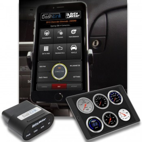 ATM6035, AUTOMETER,,OBD II Dongle, Dashlink, Apple, Each, ,The