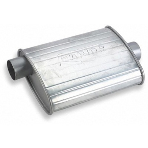 FLT50050, FLOWTECH,,Muffler, Raptor Turbo, 2 in Inlet, 2 in Outle