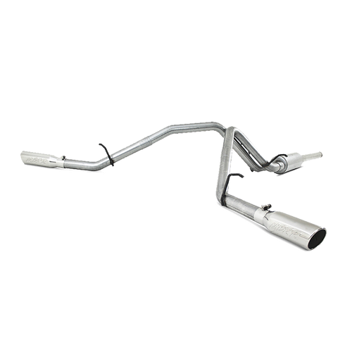 MBRS5056409, 2 1/2" Cat Back, Dual Split Side, T409, Chevy/GMC 1500 4.8/5.3/6.0L RC/EC/CC (excluding 8' bed) 2009 - 2013 MBRS5056409, 2 1/2" Cat Back, Dual Split Side, T409, Chevy/GMC 1500 4.8/5.3/6.0L RC/EC/CC (excluding 8' bed) 2009 - 2013
