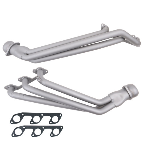BBK1643, 2005-2010 FORD MUSTANG V6 1-5/8" LONG TUBE HEADERS, Ti Ceramic, USE 16431 MID PIPE