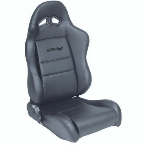SCA80-1610-51L, SPORTSMAN RACING SEAT - LEFT - BLK SYN LEATHER