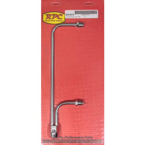 RPCR2197X, FUEL LINE CHROME 9-5/16 IN CENTERS