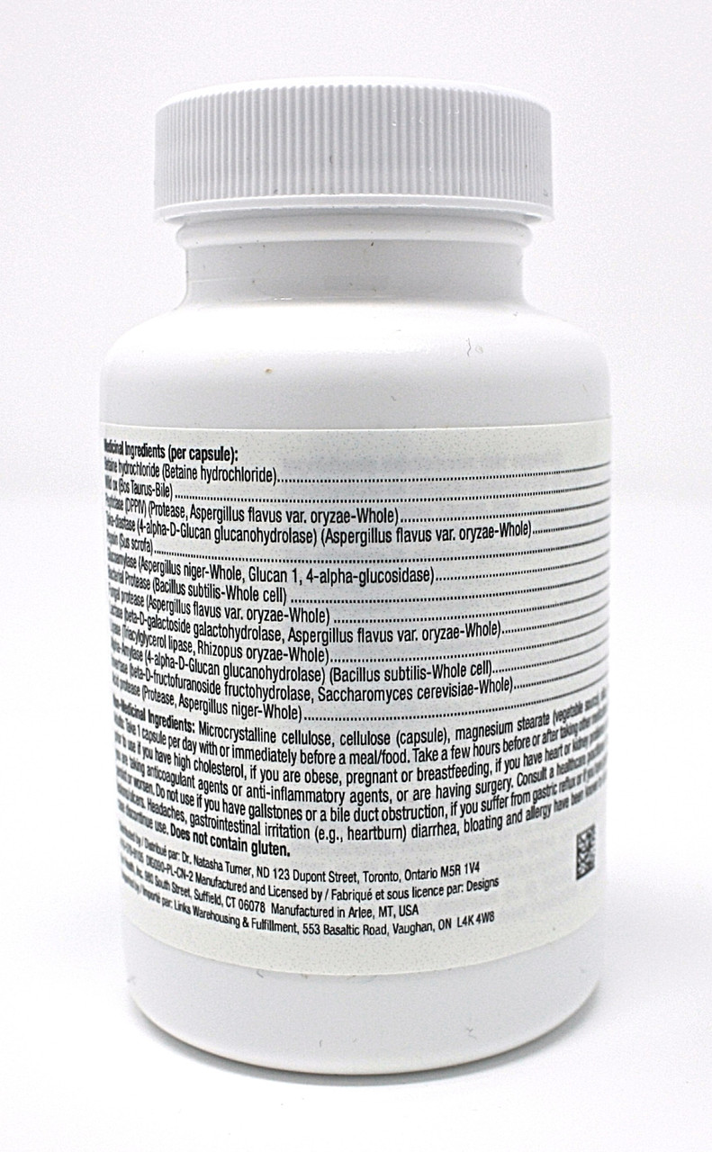 Clear Digest Digestive Enzymes (90 Capsules) HCL and Pancreatic Enzymes New Formula Clear