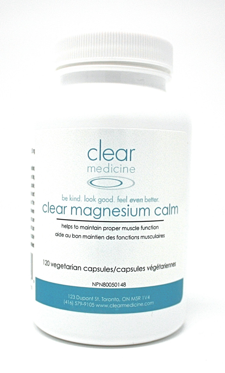 Clear Magnesium Calm Magnesium Glycinate 150mg 120 Capsules