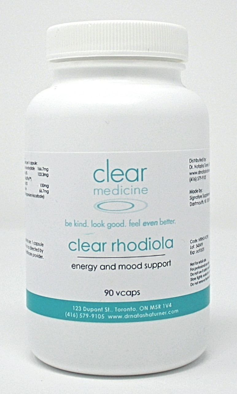 Clear Rhodiola 90 Capsules Dr Natasha Turner Nd Clear Medicine Wellness Boutique Perhaps the opposite is happening and there's a possibility of weight loss as a side effect. clear rhodiola 90 capsules