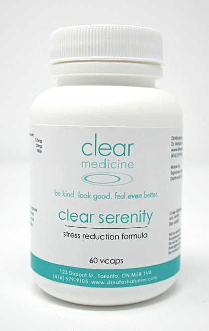 Clear Serenity 30 or 60 Capsules Support For Calming the