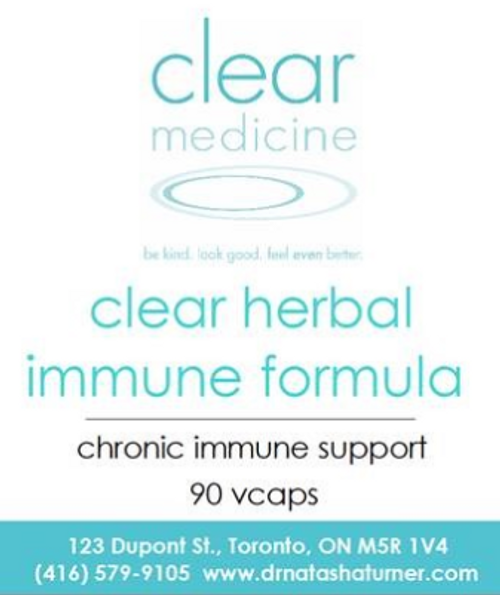 Clear Herbal Immune Formula (90 Capsules) - Long-Term Immune Support 