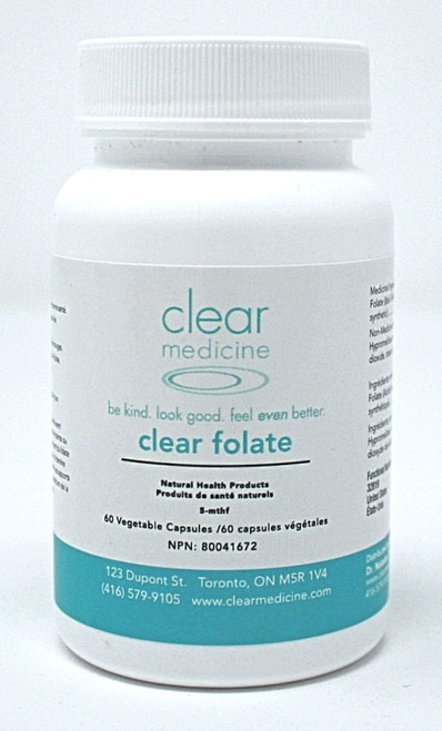 Clear Folate (60 Capsules) Clear Folate (60 Capsules)