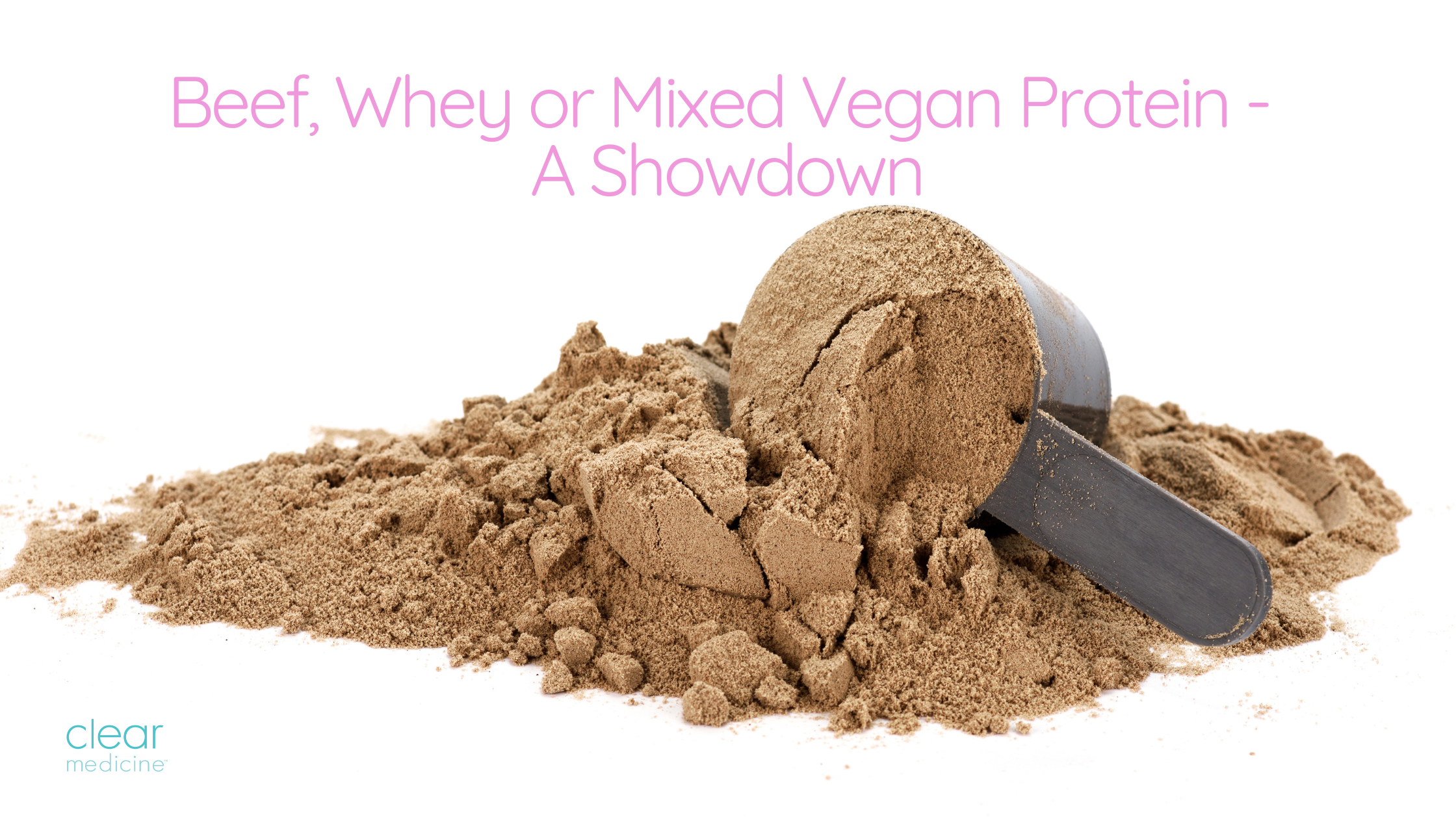 Beef Protein vs Whey Isolate vs Mixed Vegan Protein (Pea + Rice): A Nutritional Showdown