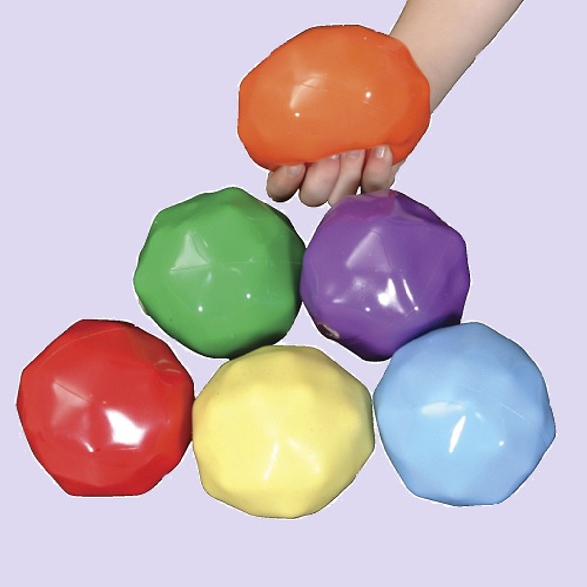 Yuk-E-Ball Set of six weighted balls