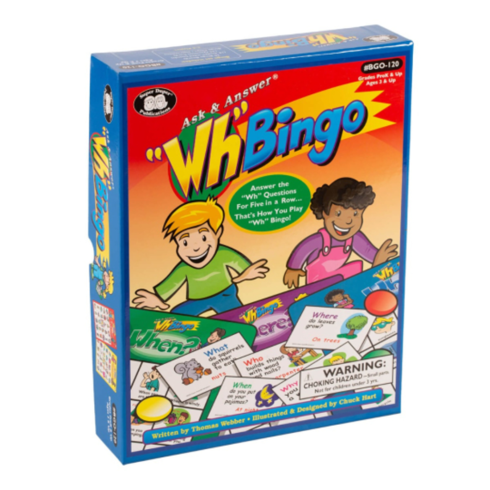 National Autism Resources - Wh Bingo