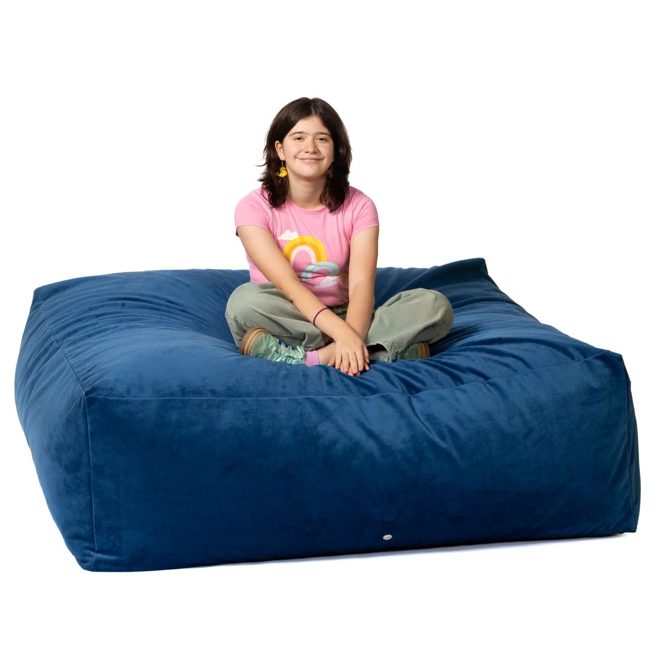 SaferBounce Sensory Crash Pad pour Enfants | Grand 152 x 152 cm Ou 122 x 91 cm | Matelas Crash Autisme pour Enfants | Grand Tapis Mousse Enfant | Escalade & Gymnastique | Grand, Bleu SaferBounce Sensory Crash Pad pour Enfants | Grand 152 x 152 cm Ou 122 x 91 cm | Matelas Crash Autisme pour Enfants | Grand Tapis Mousse Enfant | Escalade & Gymnastique | Grand, Bleu