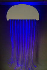 Fiber Optic Jellyfish for Sensory Rooms