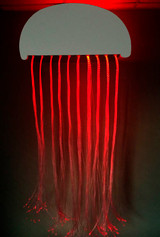 Fiber Optic Jellyfish for Sensory Rooms