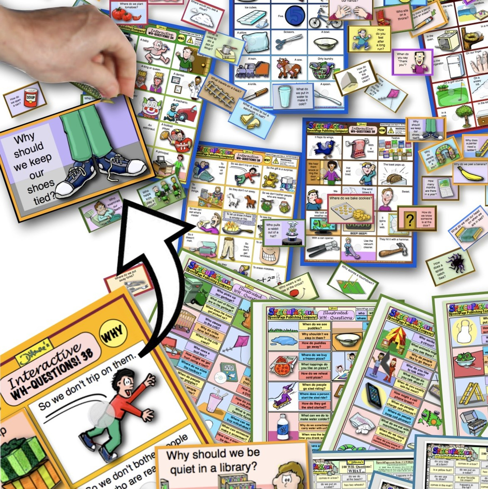 WH Questions Binder is a Great Resource for Students with Autism