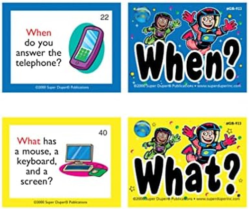 Ask and Answer Wh Question Set - National Autism Resources