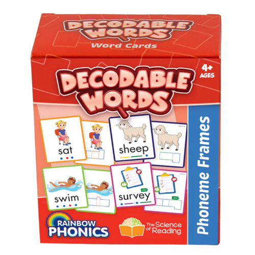 Decodable Words Cards Decodable Words Cards