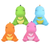 Squish Doh Animals Set of 4