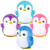 Sugar Penguins Set of 4