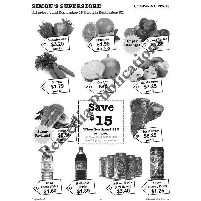 Life Skills Math Workbook Designed for Reluctant Readers