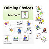 Calming Choices Chart