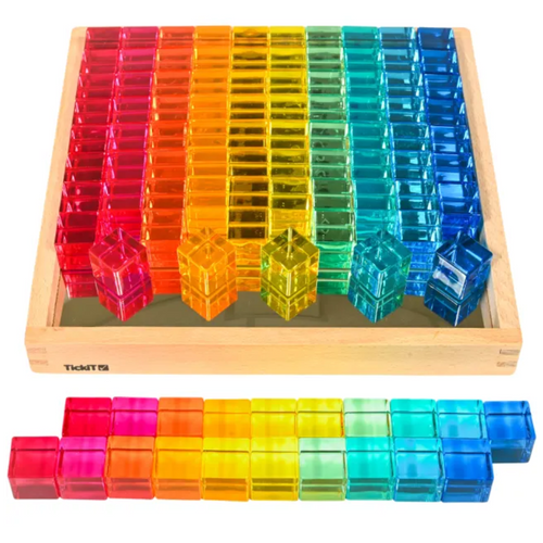 Gem Cube Mirror Tray | National Autism Resources