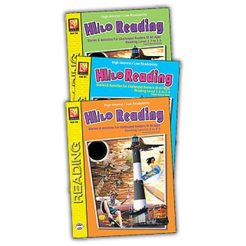 HiLo Reading Workbooks Special Ed. Reading Comprehension