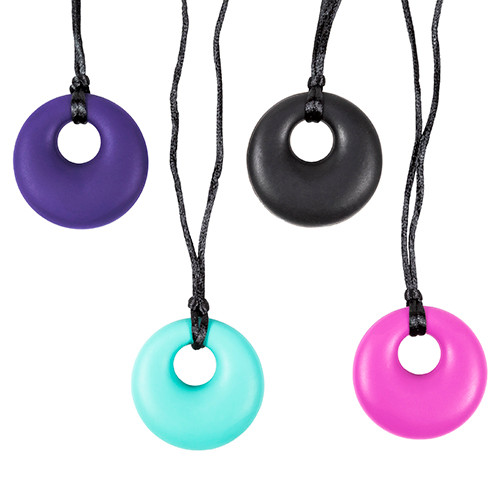 Chew Necklaces For Sensory Kids, 3 Pack Silicone Oral Movement Assist Chew  Necklaces For Autism, Adhd, Reduce Chewing For Boys Girls Adults | Fruugo BE