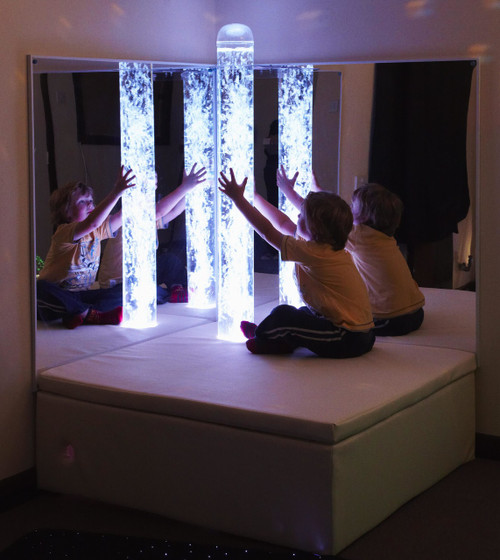 Bubble Tube Mirror Pair - Sensory Room Furniture