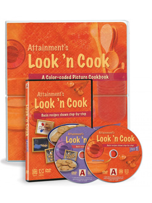 Look n Cook - Color Coded Cook Book - Autism Life Skills