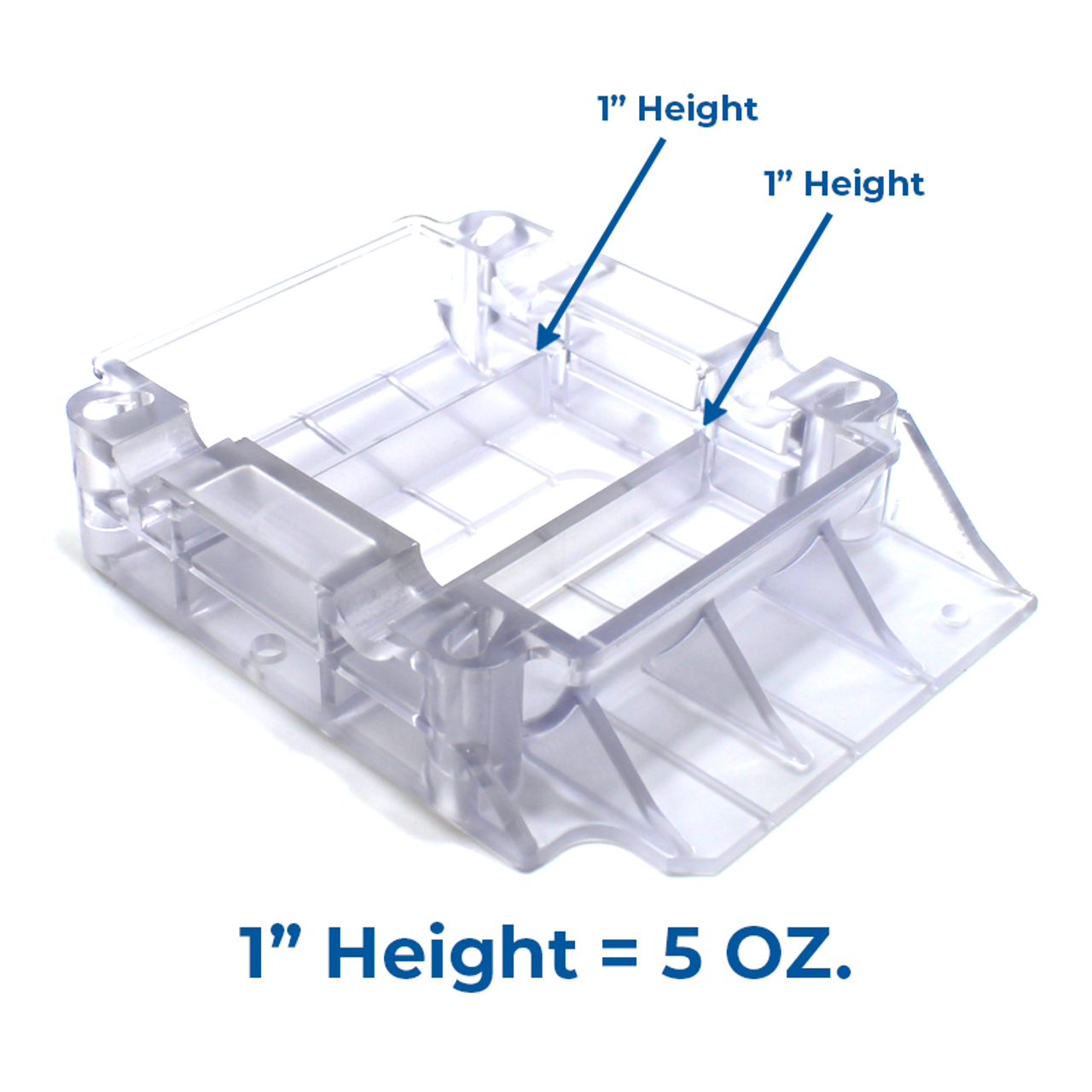 Hopper Bottom 5 oz Grooved Fitting Hollymatic Super 54 Replaces 00002421