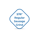 3/16" Regular Sausage Grind