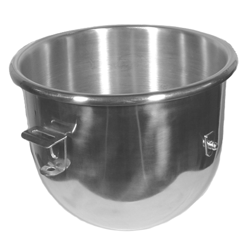 HUBERT 10 qt Mixing Bowl 24 Gauge Stainless Steel - 15 1/4 Dia x 4 1/2 D
